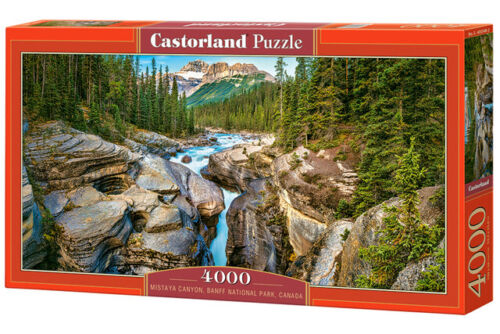 Mistaya Canyon, Banff National, 4000 piece puzzle by Castorland ...